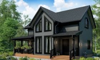Проекты каркасных домов с террасой от 3699 рублей | Строй-Лнг