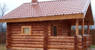 Баня из сруба под ключ в Лангепасе - Цена от 137358 руб. - Строй-Лнг