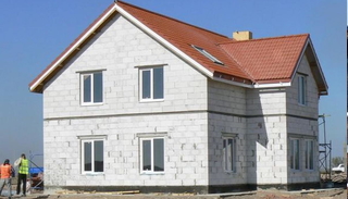 Построить двухэтажный дом из газобетона в Лангепасе - Строй-Лнг от 137358 рублей
