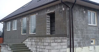 Фасад из газобетона для дома в Лангепасе - Строй-Лнг, качественная отделка от 2114 руб.