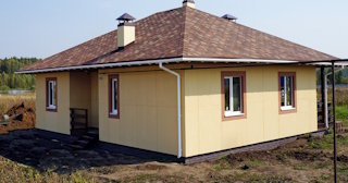Одноэтажный дом из панелей под ключ в Лангепасе - Строй-Лнг от 137358 рублей